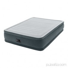 Intex Twin 18 Elevated Premium Comfort Airbed Mattress with Built-in Pump 553531888
